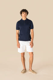 Eco-Friendly Knitted Polo for Men – 225 g/m² | SP203