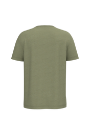 Spasso SP303 - Eco-friendly Men's Dropped Shoulders Raw Edge Collar Slub T-shirt