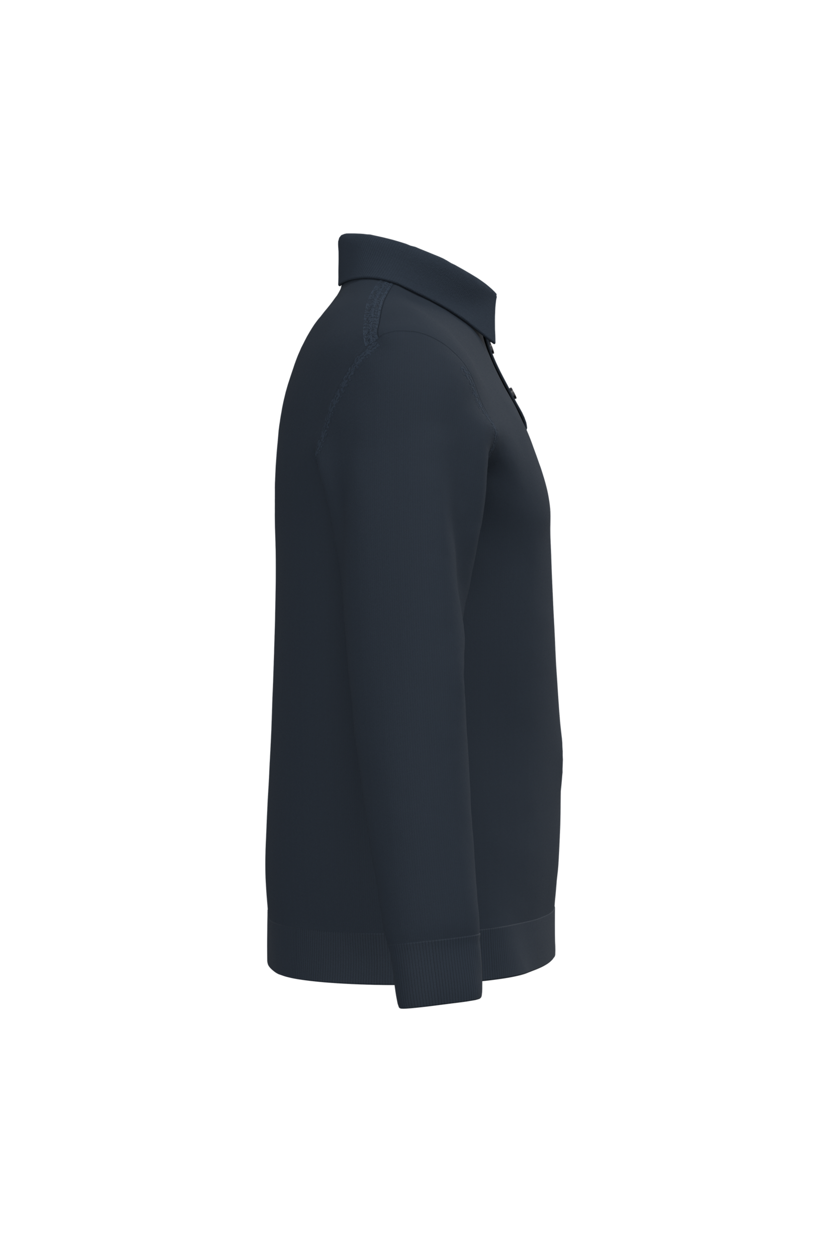 Spasso SP204 - Eco-friendly Men's Knitted Long Sleeve Polo Shirt