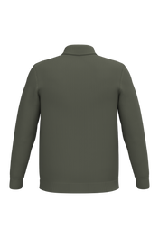 Spasso SP204 - Eco-friendly Men's Knitted Long Sleeve Polo Shirt