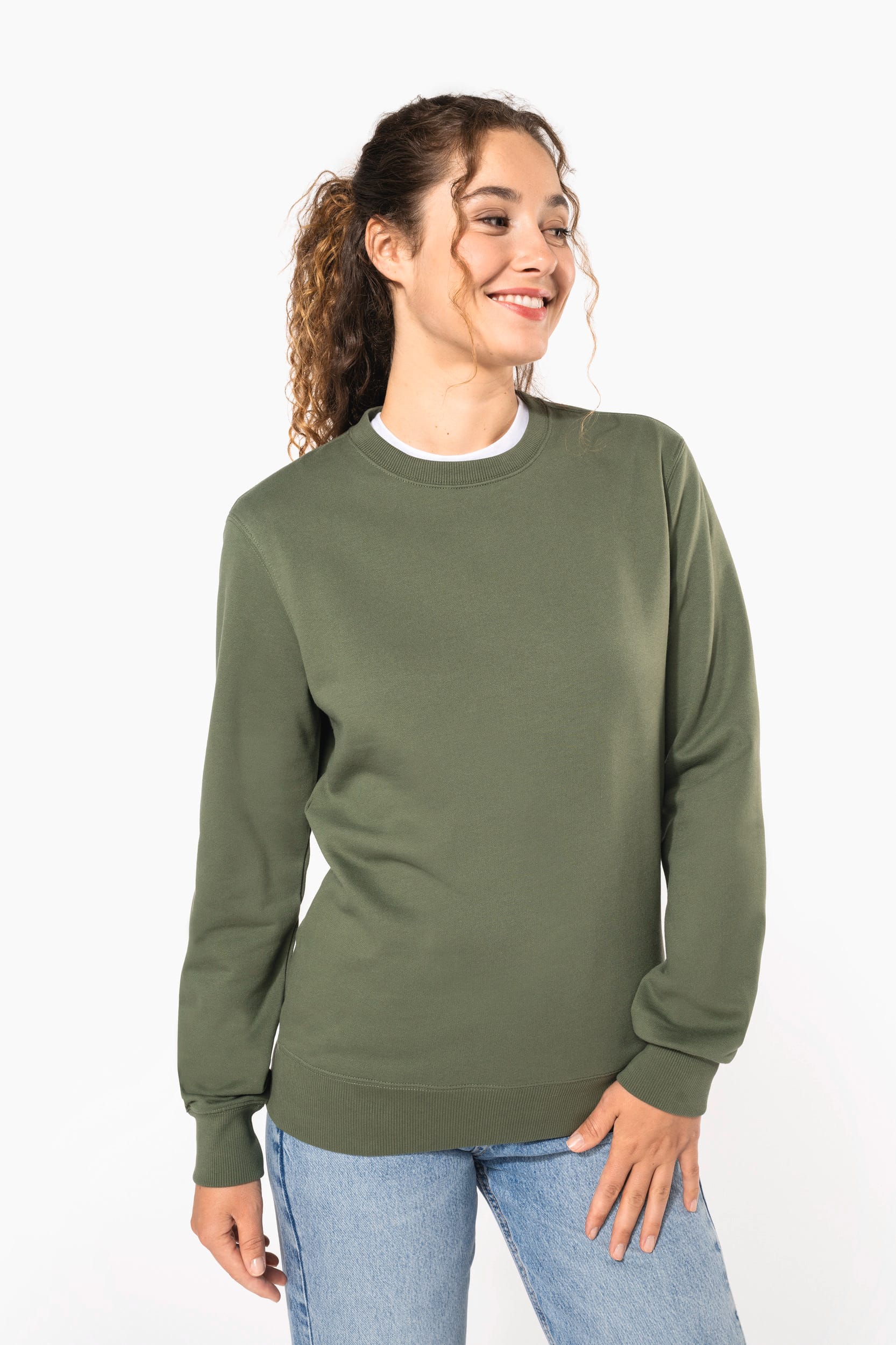 Sweatshirt unisexe à col rond recyclé – 280 g/m² | K4040