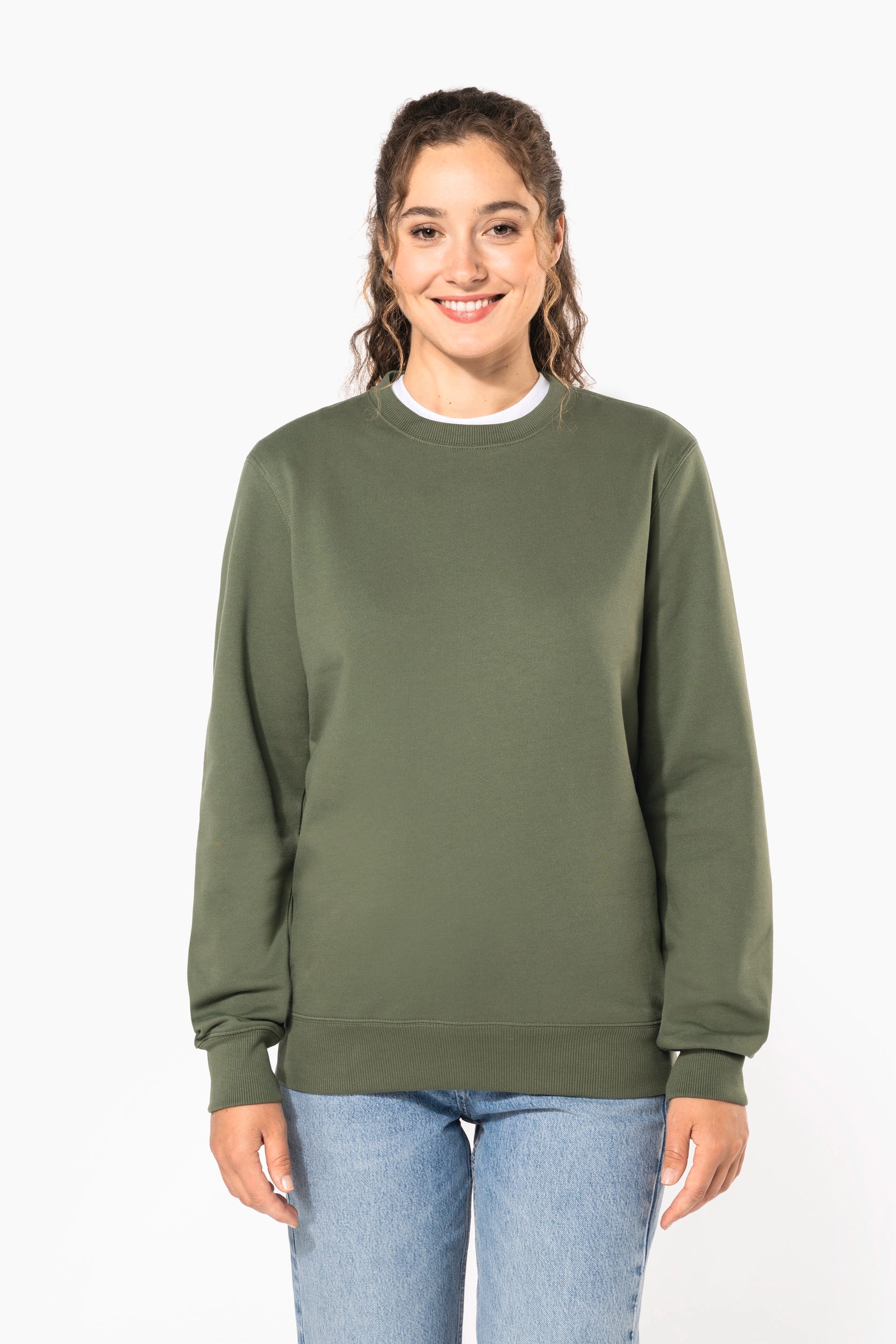 Sweatshirt unisexe à col rond recyclé – 280 g/m² | K4040
