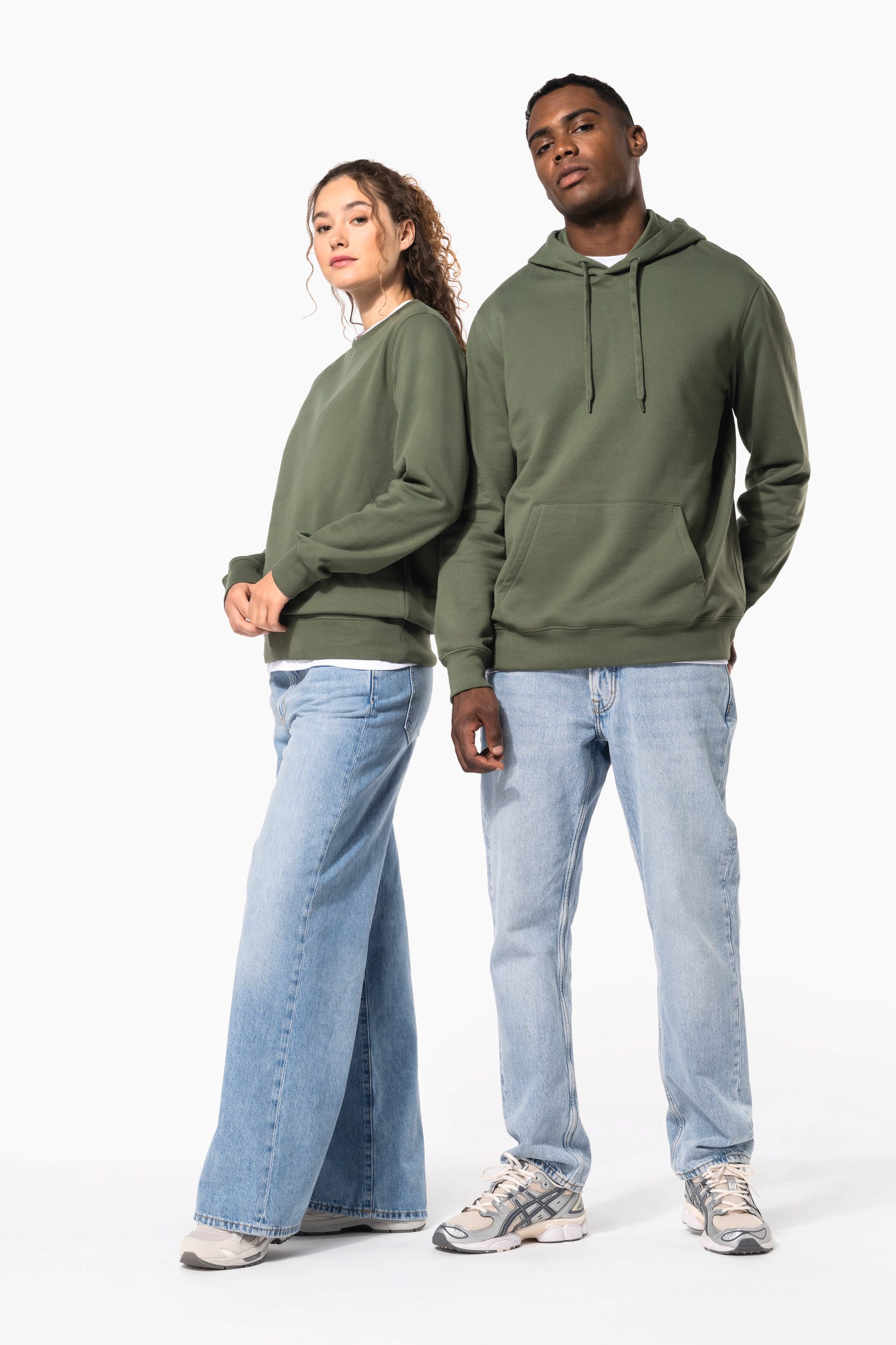 Sweatshirt unisexe à col rond recyclé – 280 g/m² | K4040