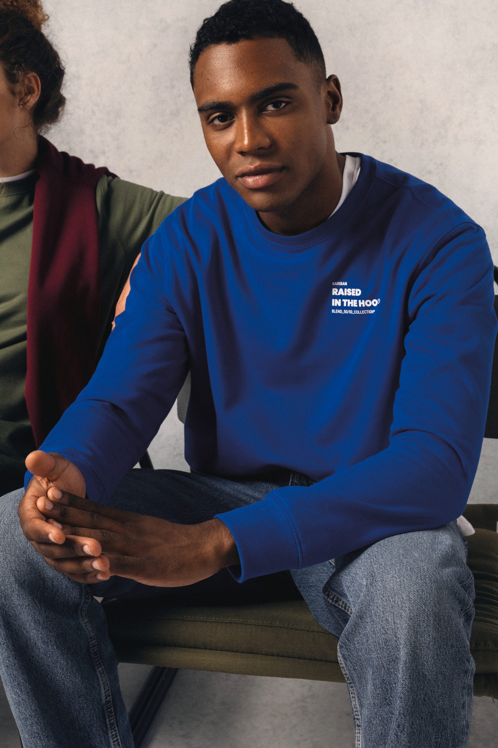 Sweatshirt unisexe à col rond recyclé – 280 g/m² | K4040