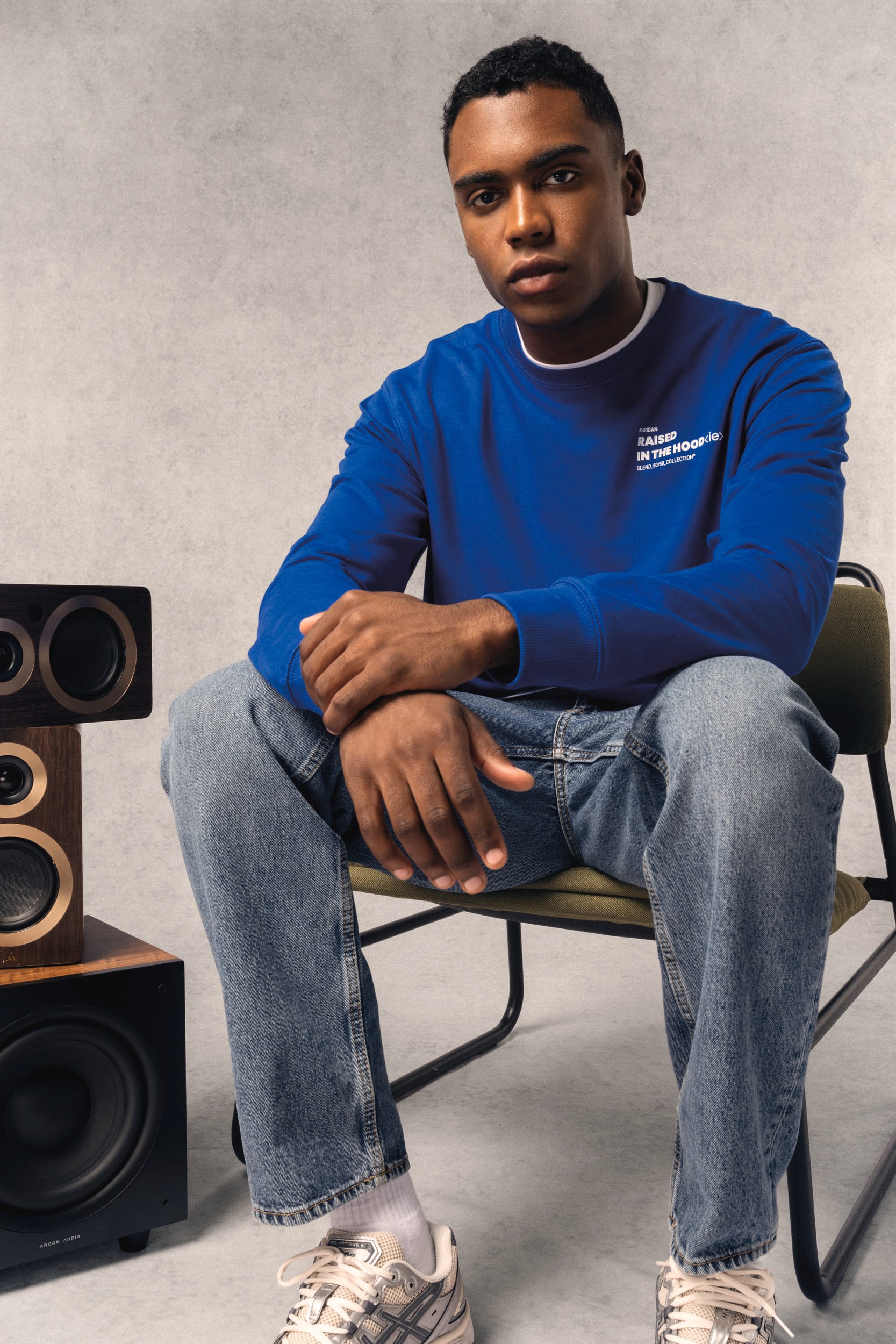 Sweatshirt unisexe à col rond recyclé – 280 g/m² | K4040