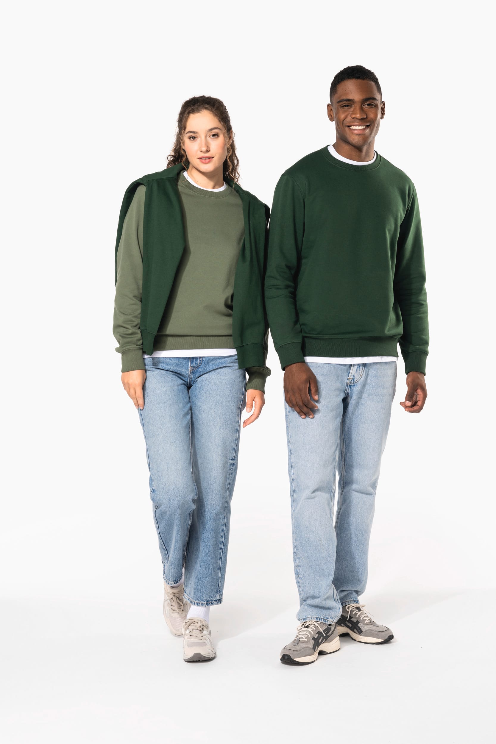 Sweatshirt unisexe à col rond recyclé – 280 g/m² | K4040