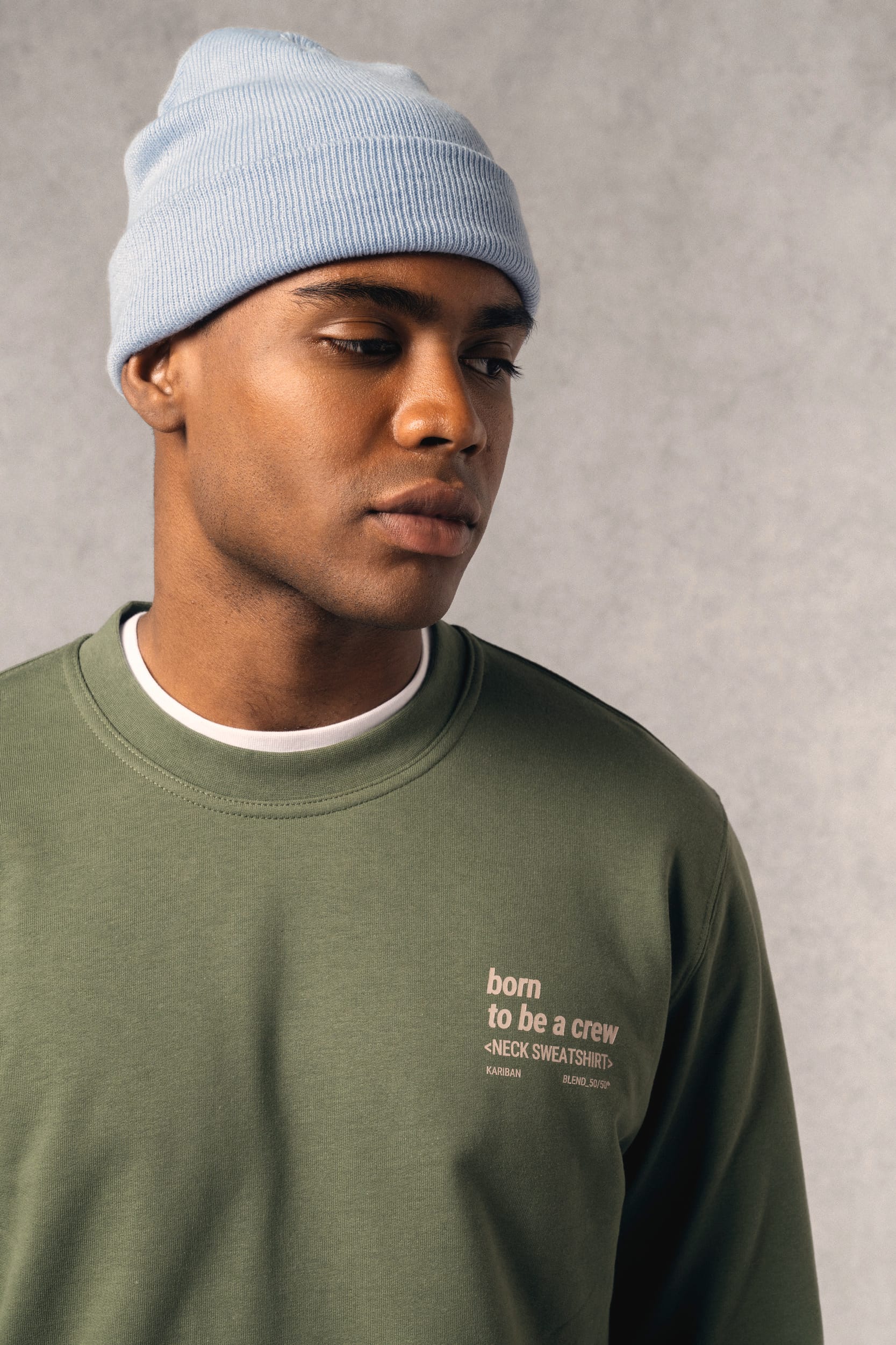 Sweatshirt unisexe à col rond recyclé – 280 g/m² | K4040