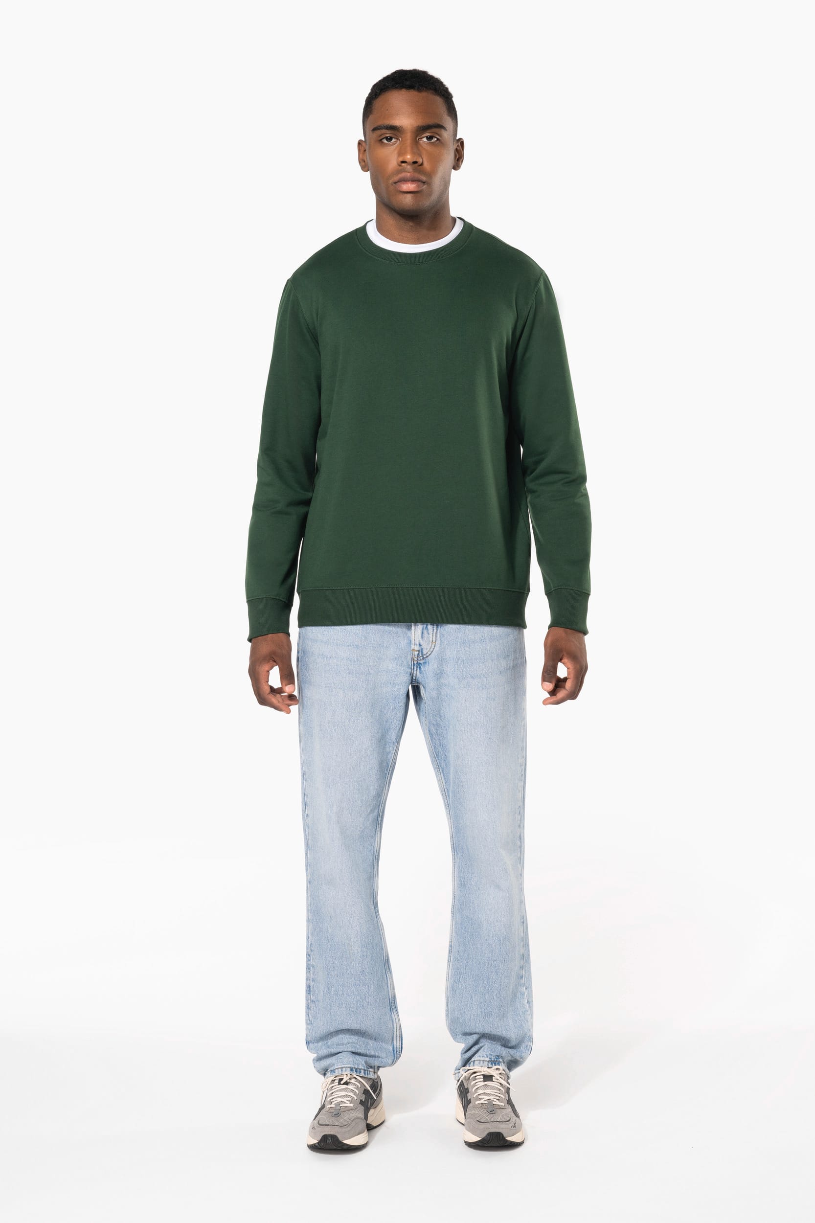 Sweatshirt unisexe à col rond recyclé – 280 g/m² | K4040