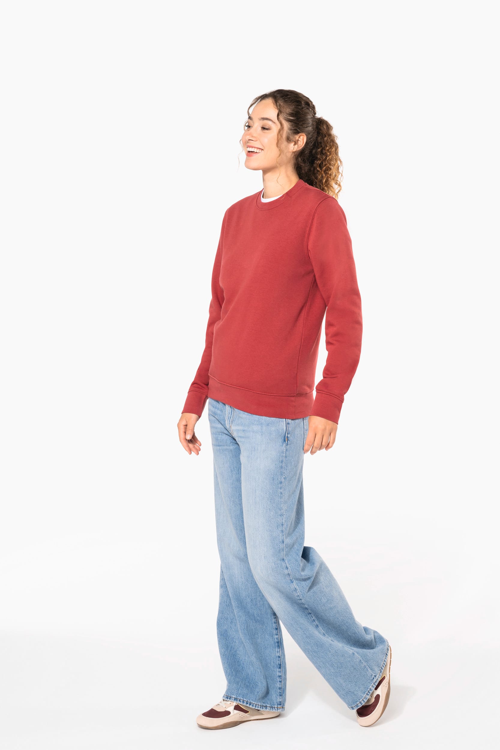 Sweat-shirt col rond écologique - 280 g/m² - K4025