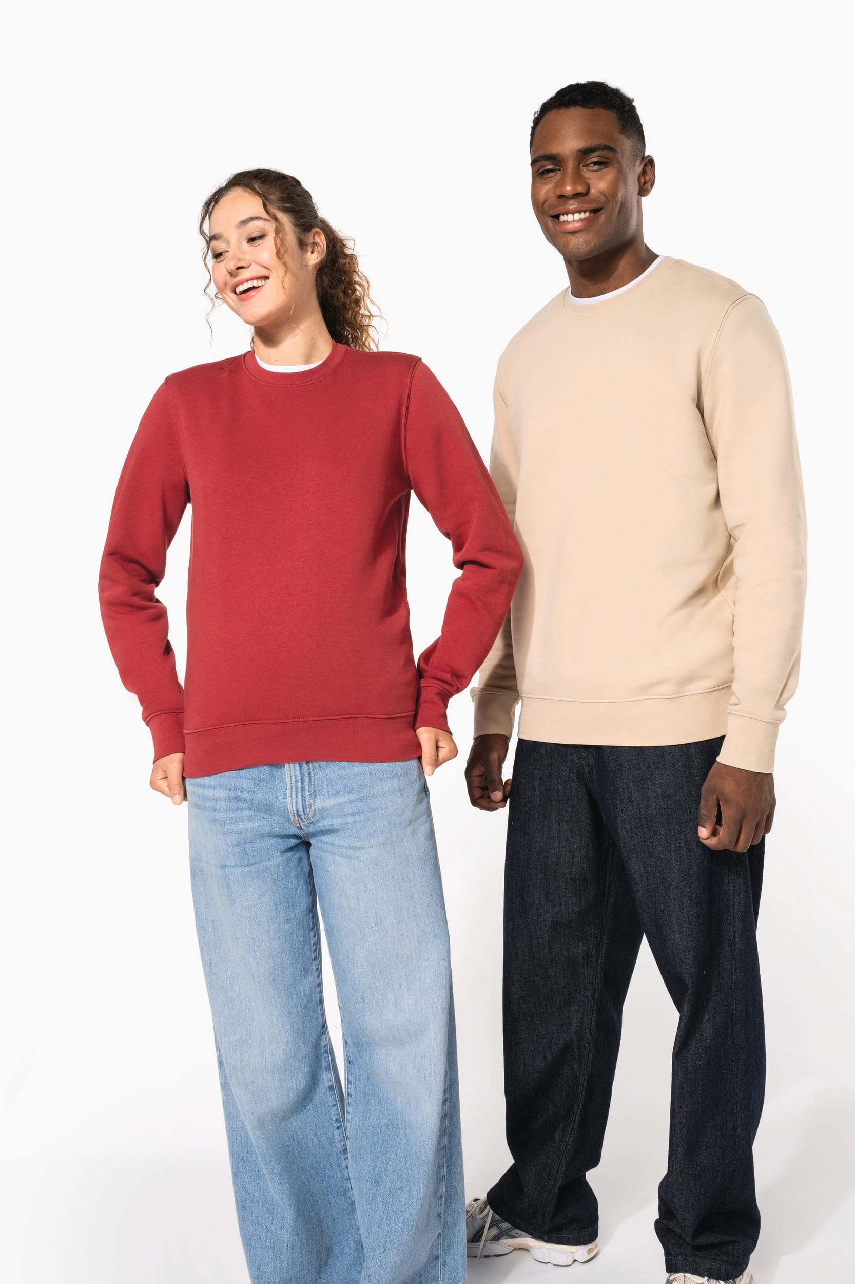 Sweat-shirt col rond écologique - 280 g/m² - K4025