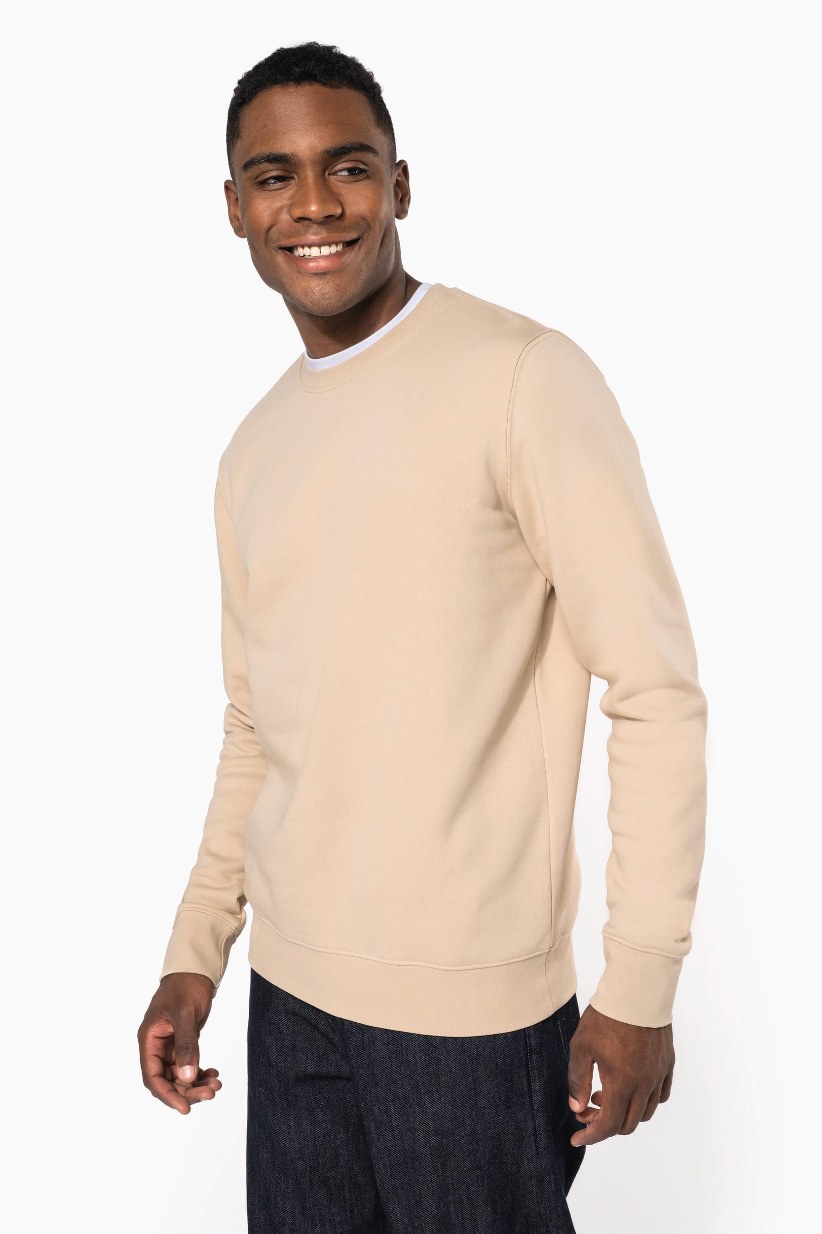 Sweat-shirt col rond écologique - 280 g/m² - K4025