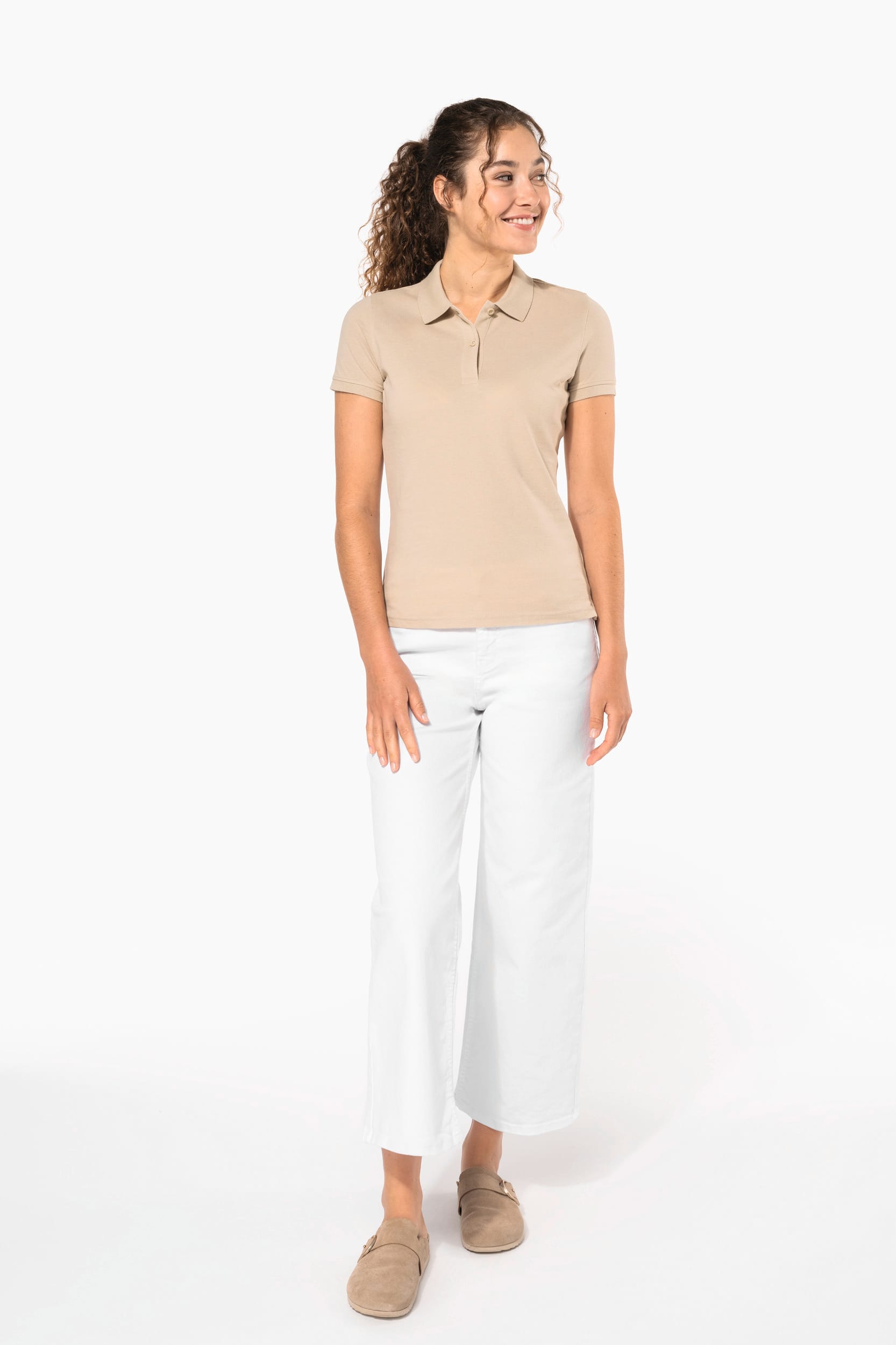 Polo en piqué biologique pour femmes - 180 g/m² | K2026