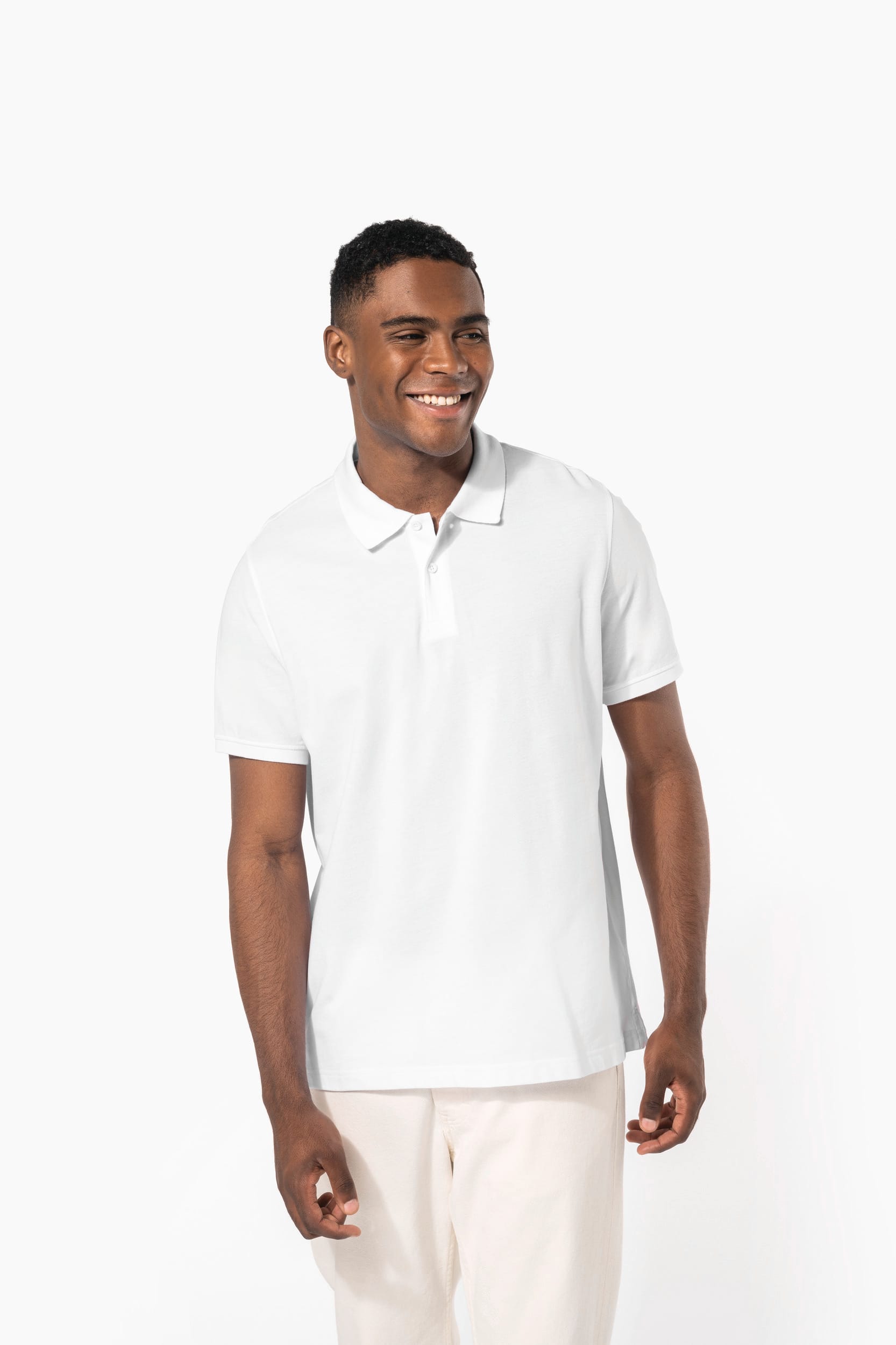 Herren-Poloshirt aus Bio-Piqué - K2025