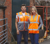 Hi-Vis Executive-Netzweste aus recyceltem Polyester | YHVW820