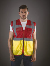 Hi-Vis Executive-Netzweste aus recyceltem Polyester | YHVW820