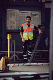 Hi-Vis Executive-Netzweste aus recyceltem Polyester | YHVW820