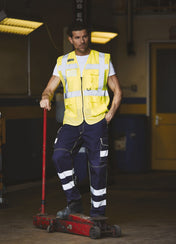 Hi-Vis Executive-Netzweste aus recyceltem Polyester | YHVW820