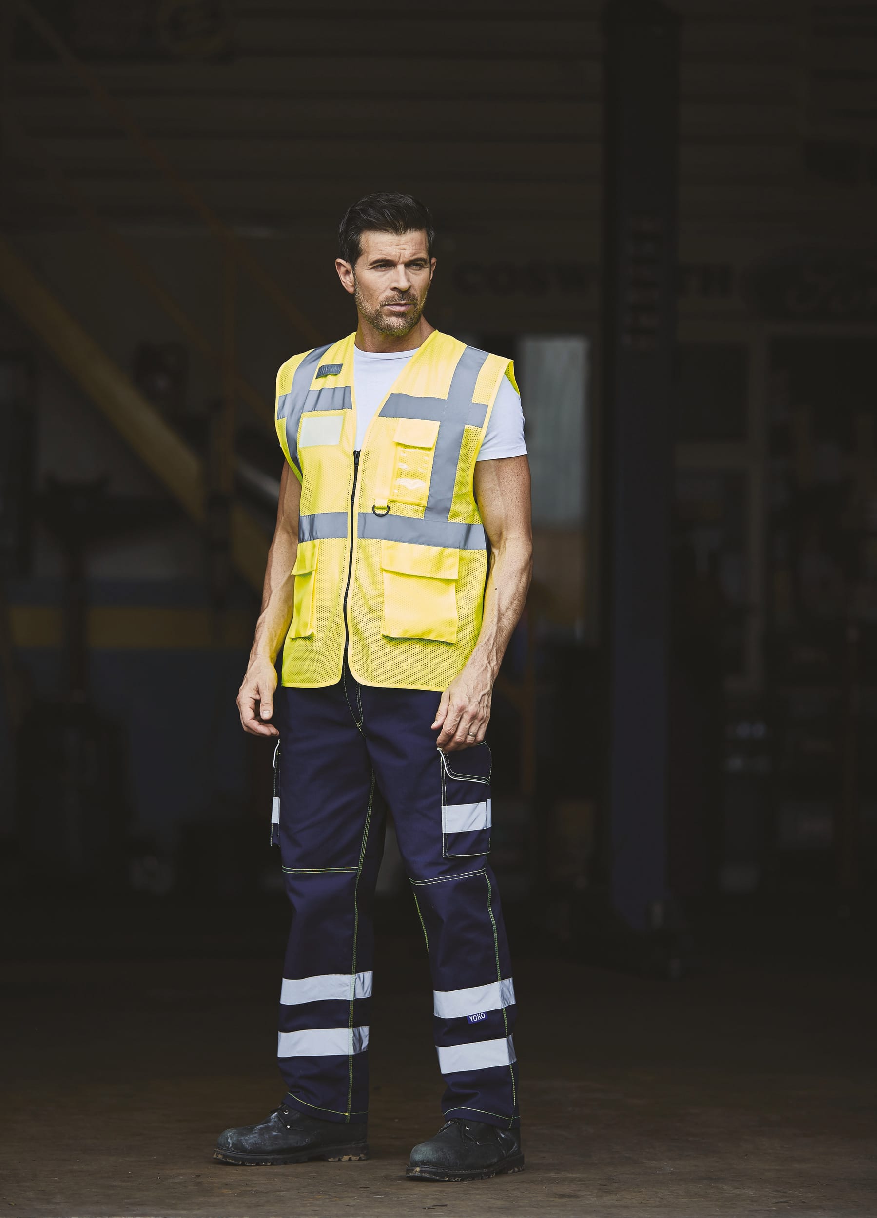 Hi-Vis Executive-Netzweste aus recyceltem Polyester | YHVW820