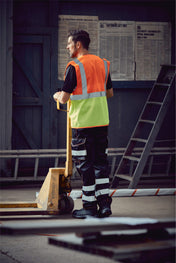 Hi-Vis Executive-Netzweste aus recyceltem Polyester | YHVW820