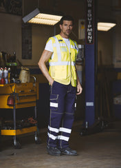 Hi-Vis Executive-Netzweste aus recyceltem Polyester | YHVW820