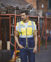 Hi-Vis Executive-Netzweste aus recyceltem Polyester | YHVW820