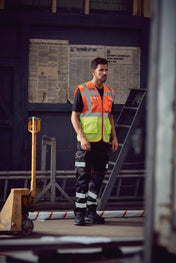 Hi-Vis Executive-Netzweste aus recyceltem Polyester | YHVW820