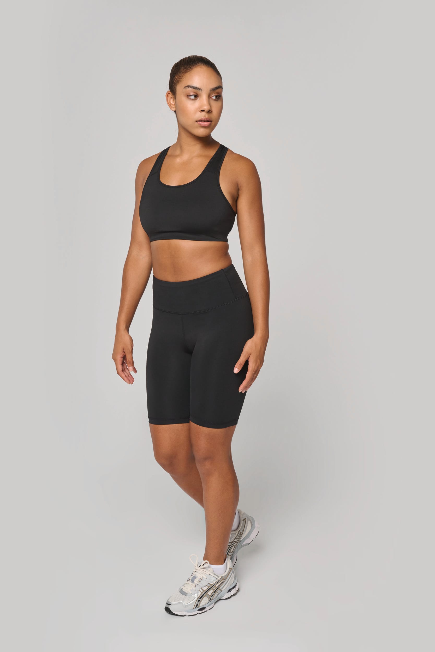 Leggings mi-longs recyclés pour femmes – 220 g/m² | PA1017