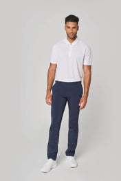 Men's 1/4 Zip Sports Polo Shirt | PA492