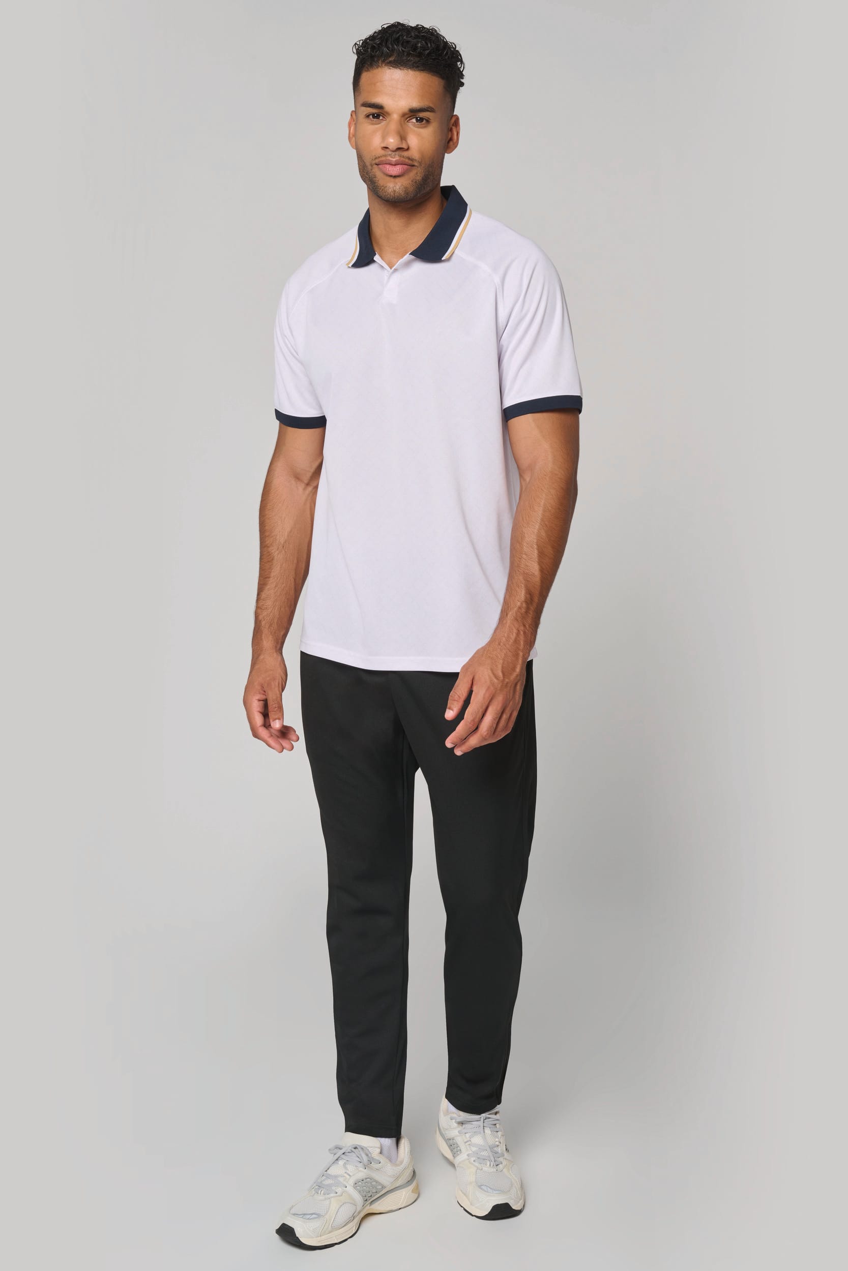 Polo unisex informal de punto de poliéster reciclado | PA497