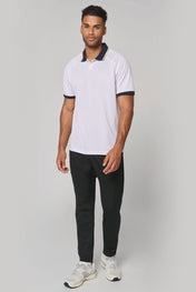 Polo unisex informal de punto de poliéster reciclado | PA497