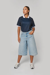 Polo unisex informal de punto de poliéster reciclado | PA497