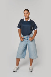 Polo unisex informal de punto de poliéster reciclado | PA497