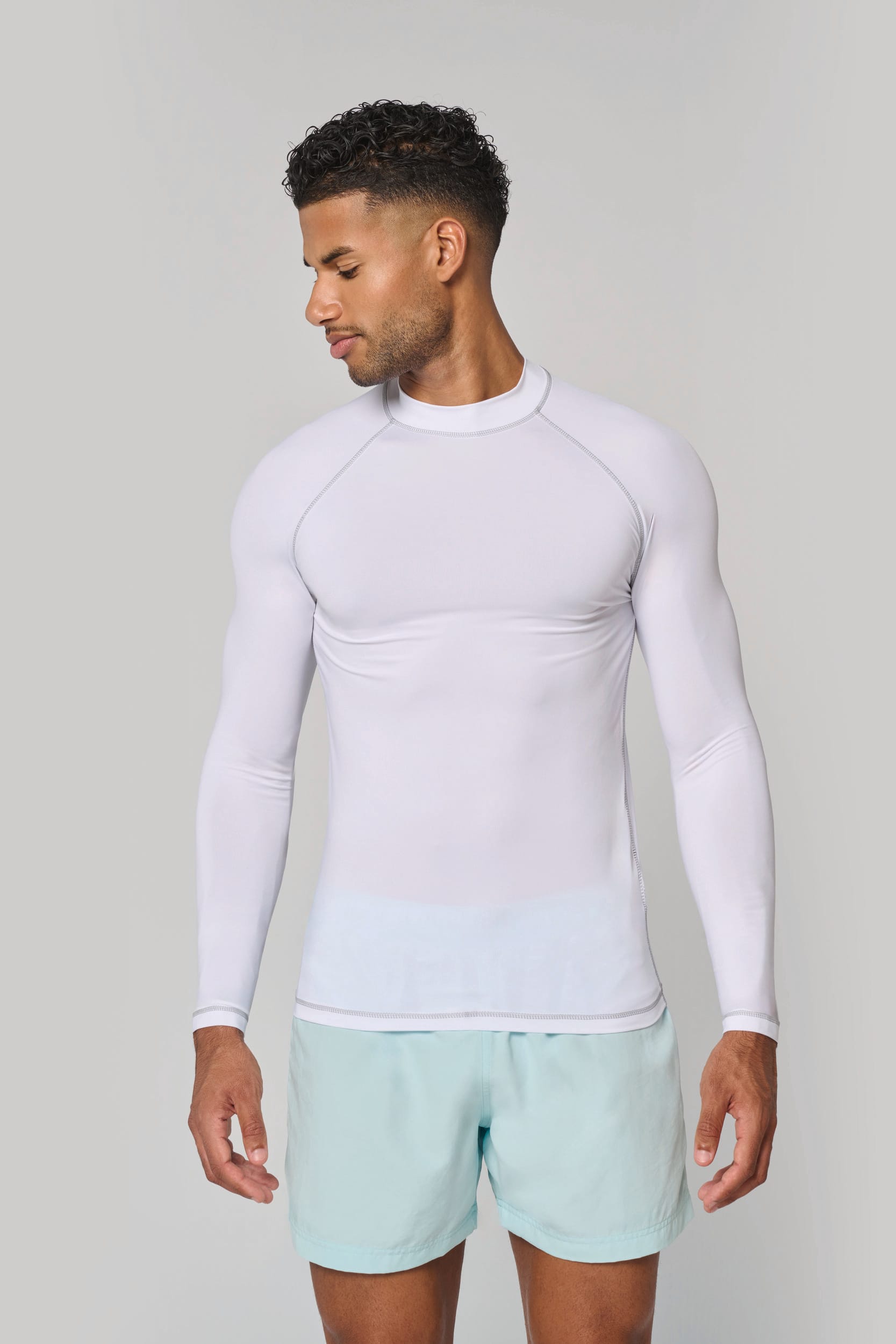 T-shirt technique à manches longues pour homme avec protection UV - PA4017