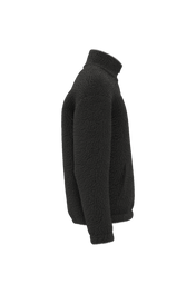 Spasso SP404 - Unisex Sherpa Dropped Shoulders Full Zip Sweatshirt