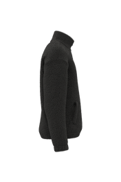 Spasso SP403 - Unisex Sherpa Dropped Shoulders Quarter Zip Sweatshirt