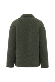 Spasso SP508 - Unisex Sherpa Dropped Shoulders Overshirt