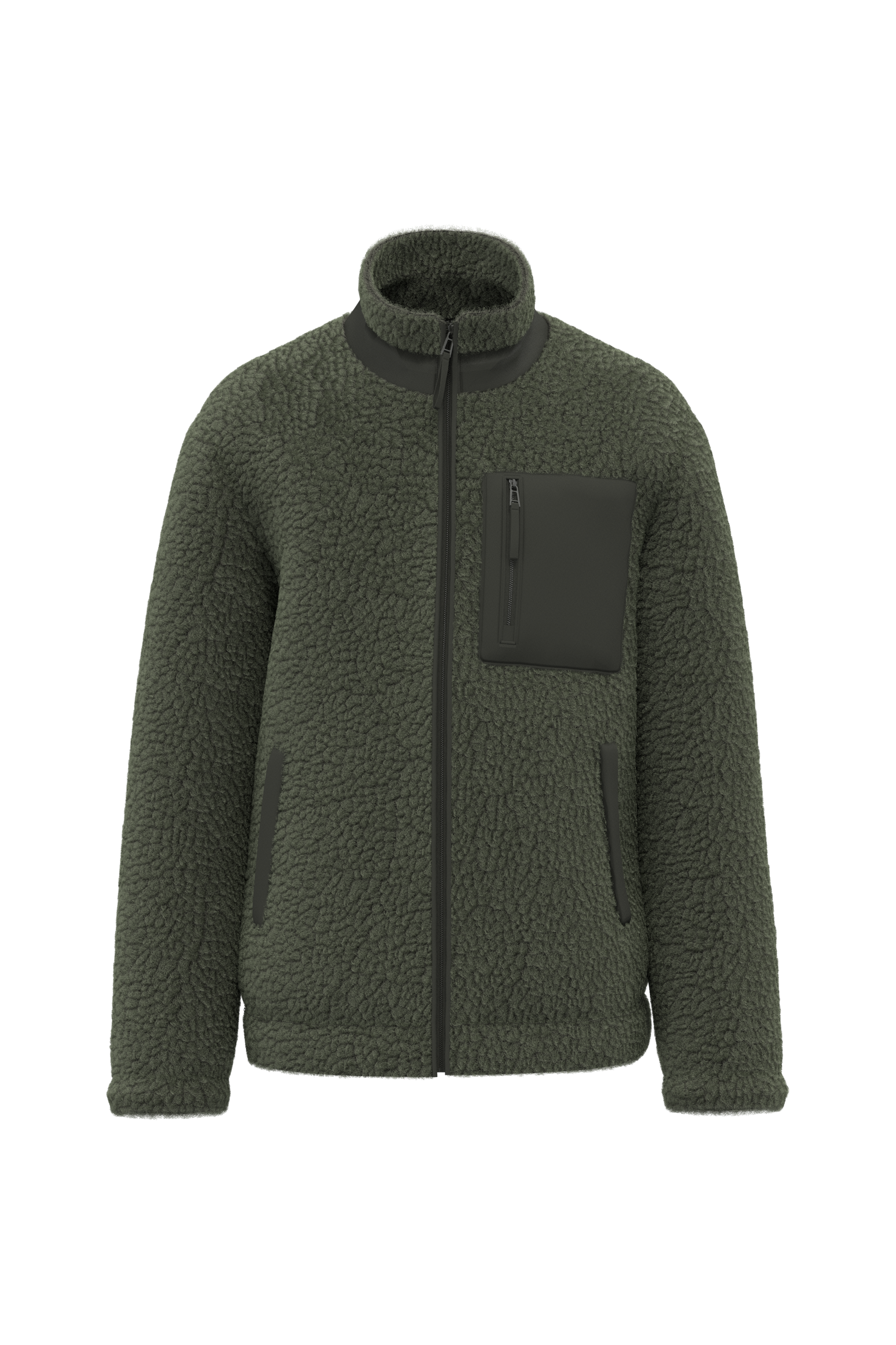 Native Spirit NS604 - Eco-friendly Unisex Sherpa Jacket
