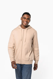 Sweat à capuche zippé recyclé unisexe – 280 g/m² | K4042
