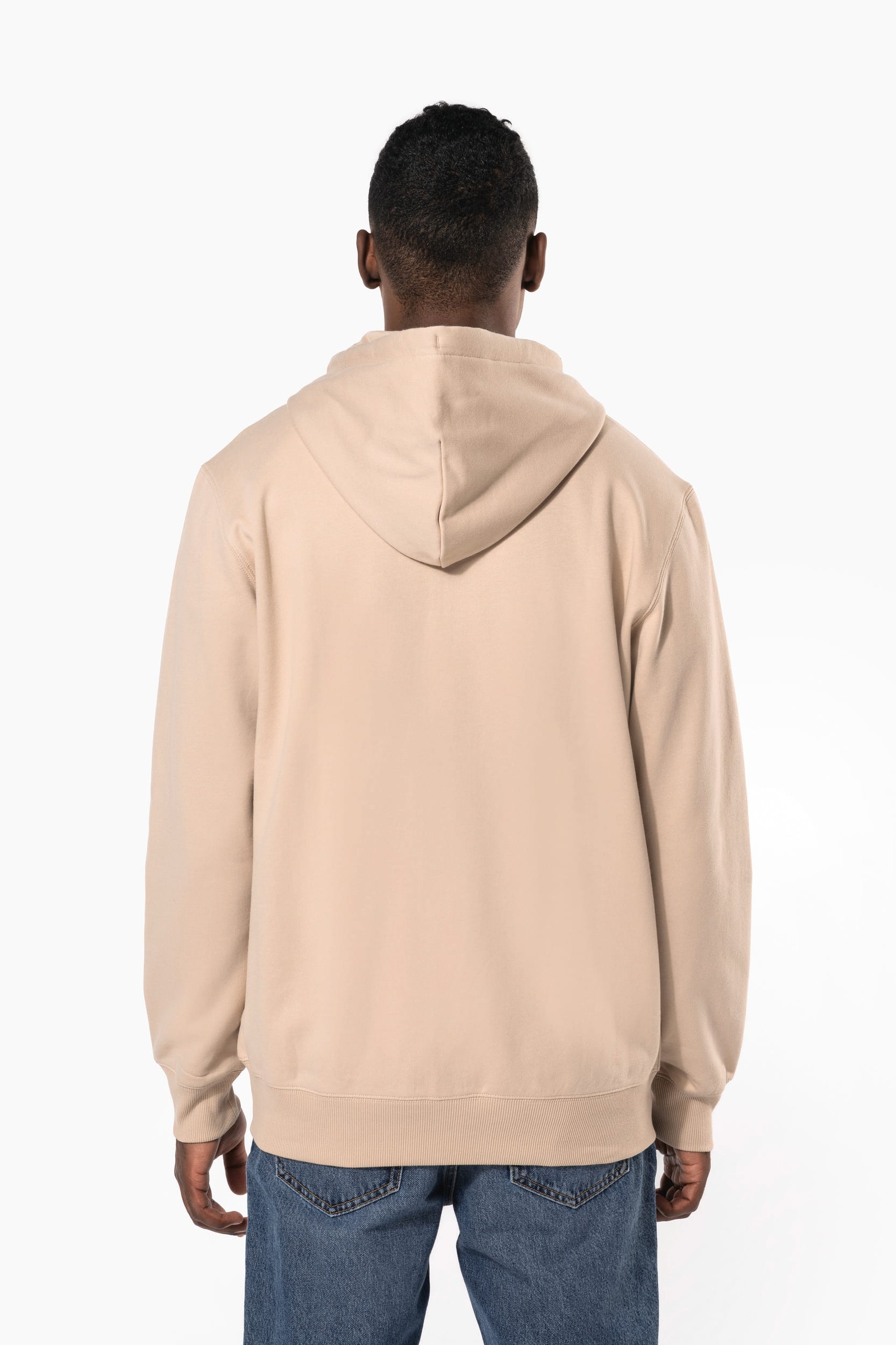 Sweat à capuche zippé recyclé unisexe – 280 g/m² | K4042