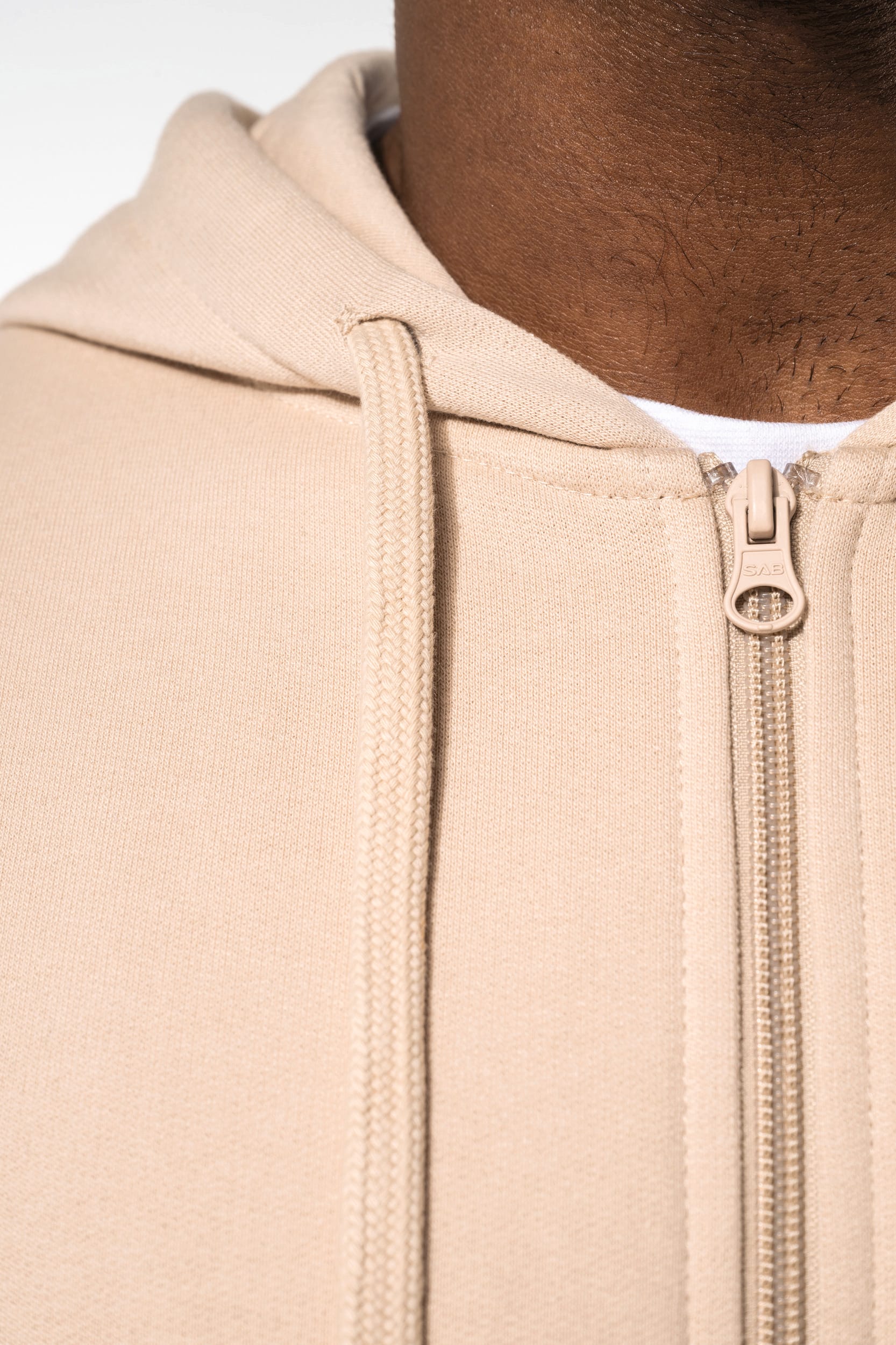 Sweat à capuche zippé recyclé unisexe – 280 g/m² | K4042