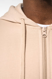 Sweat à capuche zippé recyclé unisexe – 280 g/m² | K4042