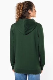 Sweat à capuche zippé recyclé unisexe – 280 g/m² | K4042