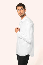 Kariban Premium PK500 - Camisa de popelín de manga larga para hombre