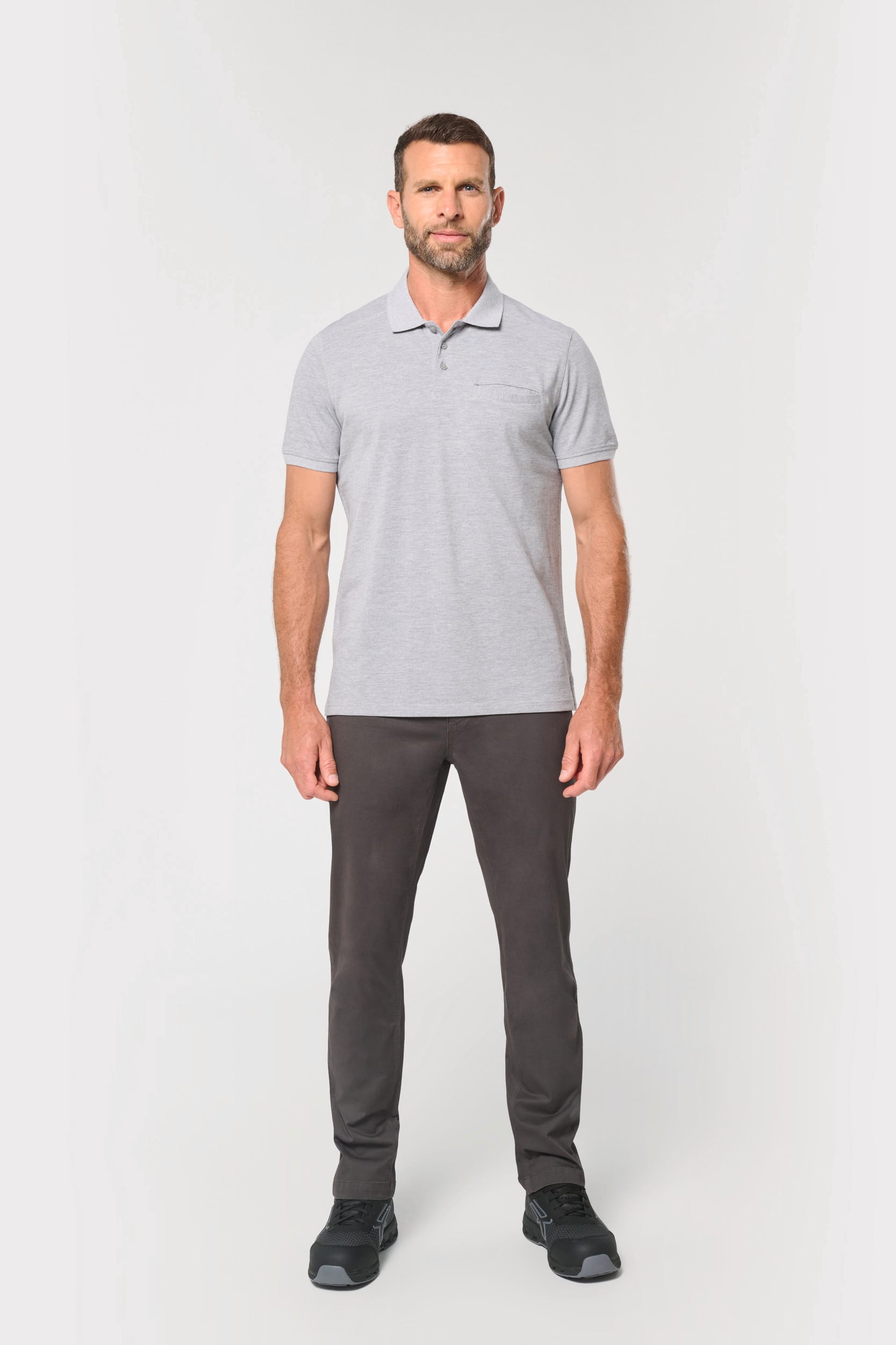 WK. Designed To Work WK206 - Unisex Eco-friendly Chest Pocket Polo Shirt