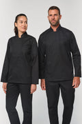 Giacca da cuoco unisex a maniche lunghe con bottoni automatici nascosti | WK. Designed To Work - WK510