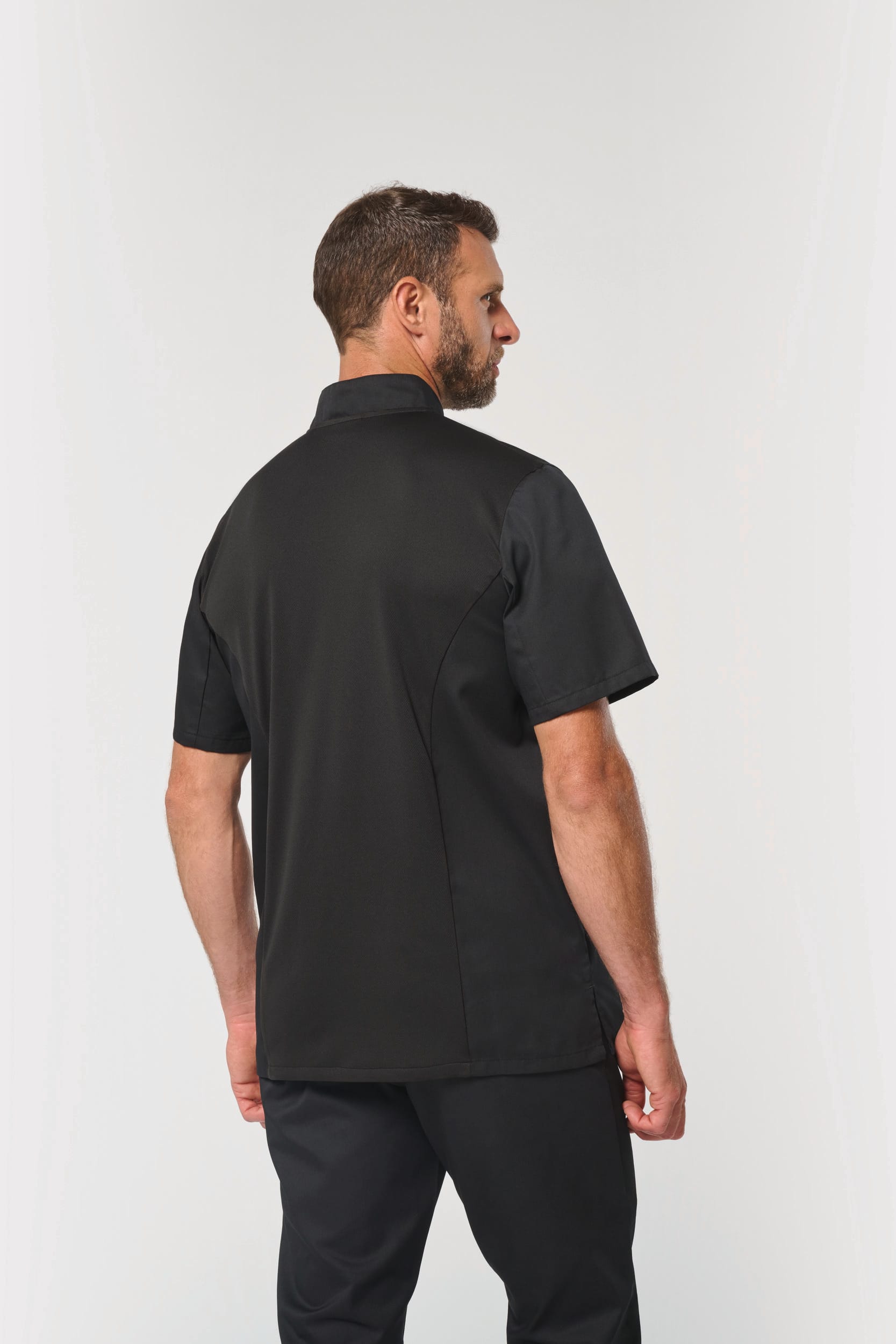 WK. Designed To Work WK501 - Unisex Breathable Short Sleeve Cooking Jacket