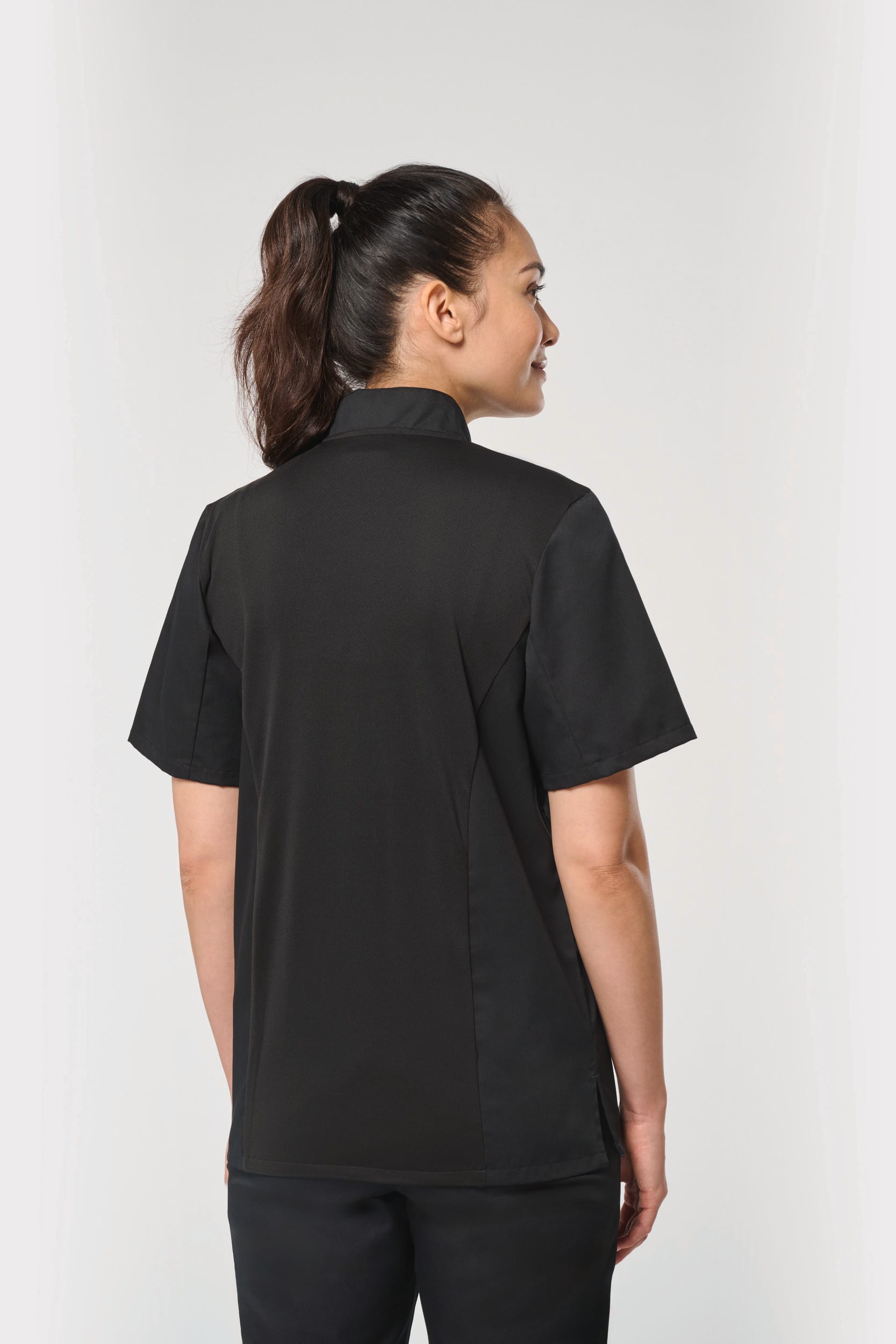 WK. Designed To Work WK501 - Unisex Breathable Short Sleeve Cooking Jacket