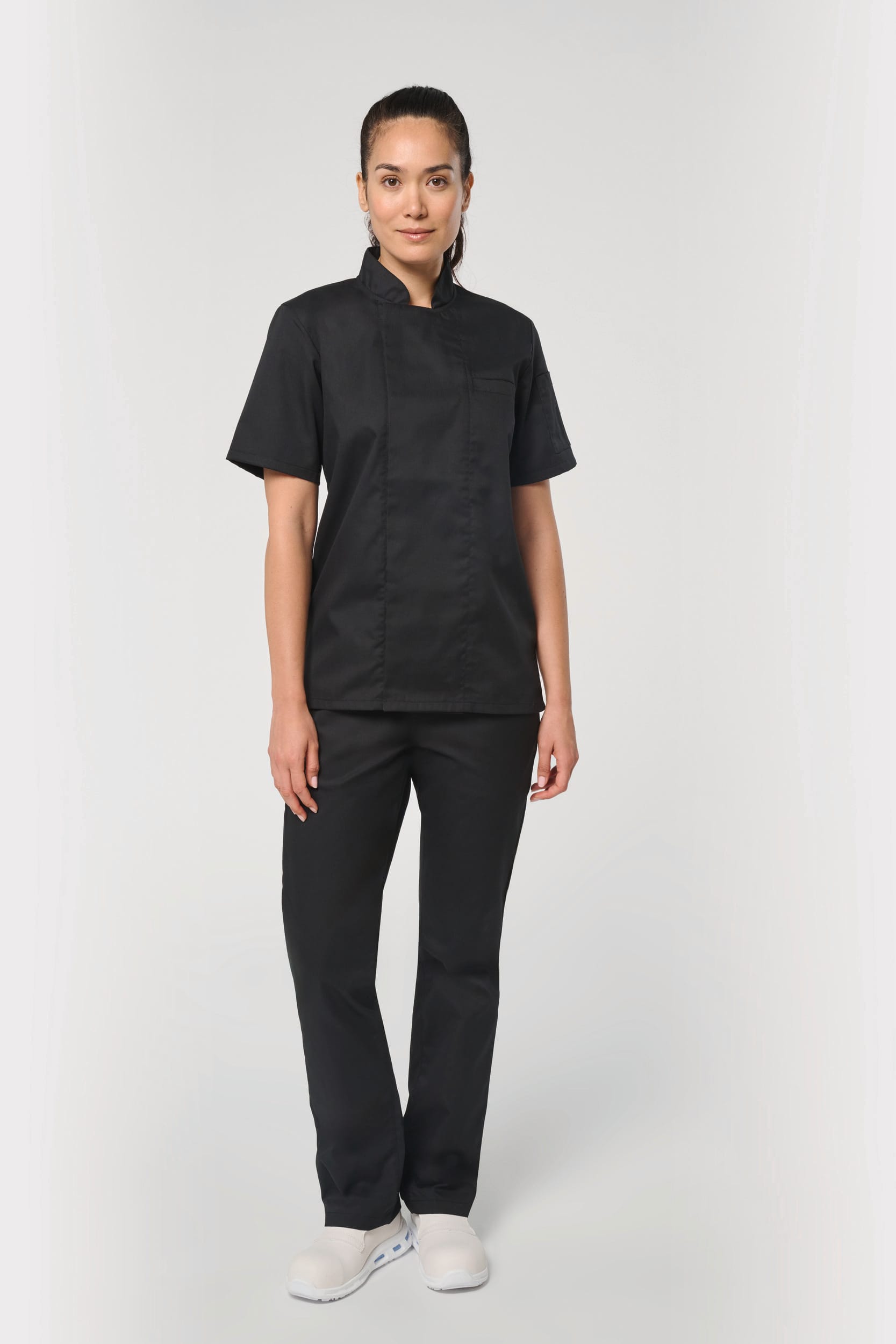 WK. Designed To Work WK501 - Unisex Breathable Short Sleeve Cooking Jacket