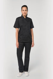 WK. Designed To Work WK501 - Unisex Breathable Short Sleeve Cooking Jacket
