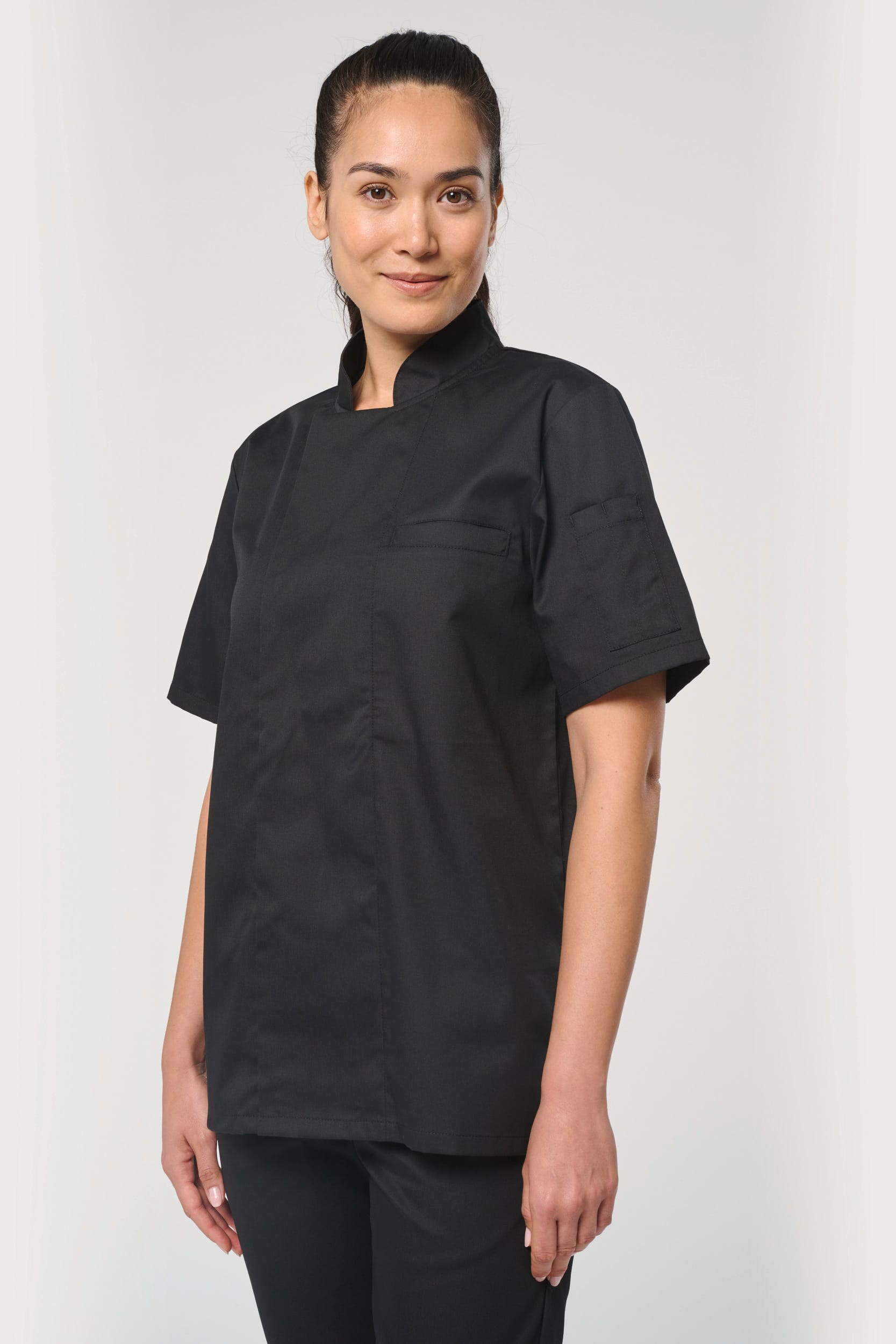 WK. Designed To Work WK500 - Unisex Classic Short Sleeve Cooking Jacket